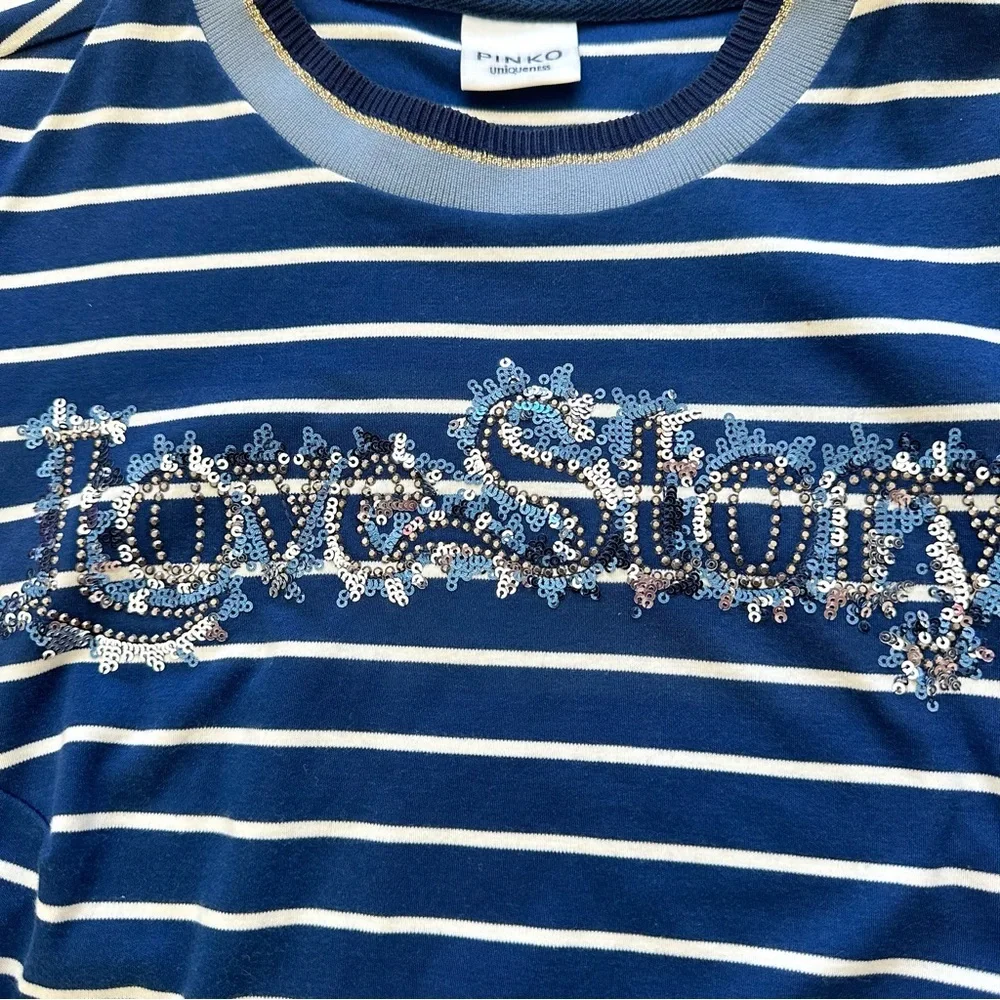 PINKO women dress size L Retail 380$